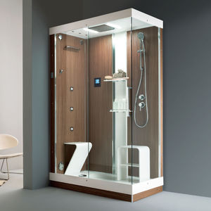 cabine de douche en verre