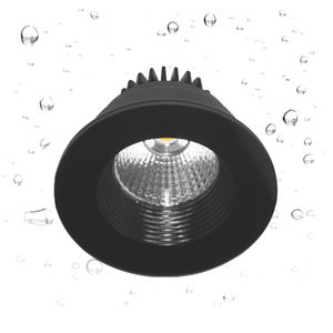 downlight encastré / à LED / rond / en fonte d'aluminium