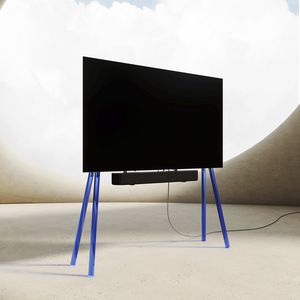 support TV sur pied contemporain