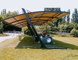 abri pour terrain de sport