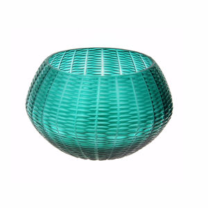 vase contemporain / en verre