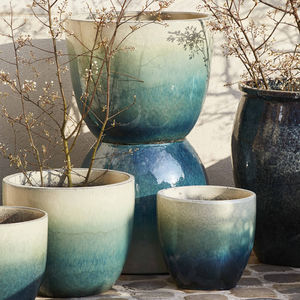 pot de jardin en grès