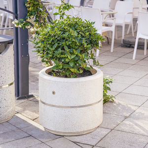 jardinière en béton fibré