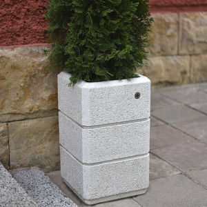 jardinière en béton fibré