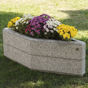 jardinière en béton fibré