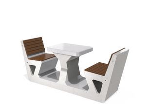 ensemble table et chaises contemporain