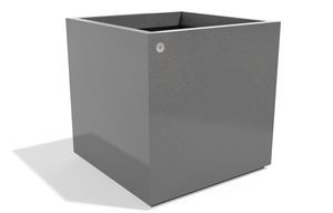 jardinière en acier inoxydable