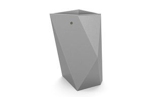 jardinière en acier inoxydable