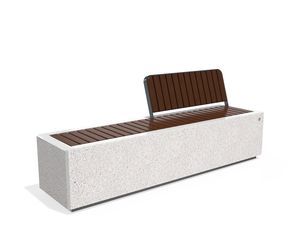 banc public en béton 1