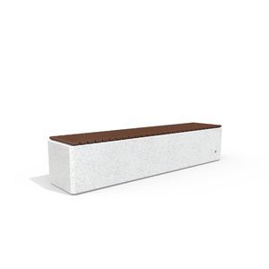 banc public en acacia