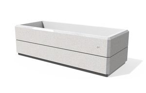 jardinière en béton à haute performance