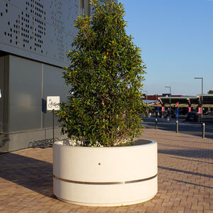 jardinière en béton à haute performance