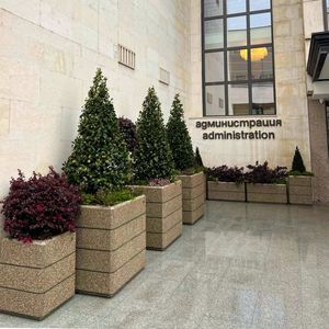 jardinière en béton à haute performance