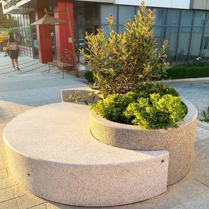 jardinière en béton à haute performance