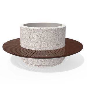 jardinière en béton fibré