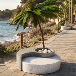 jardinière en béton à haute performance