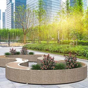 jardinière en béton à haute performance 1