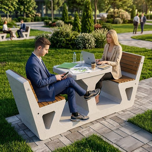 ensemble table et chaises contemporain