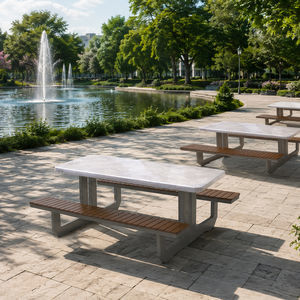 table de pique-nique contemporaine