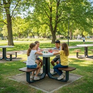 table de jeu pour enfant d'extérieur 1