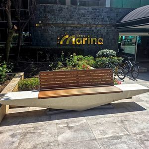banc public contemporain