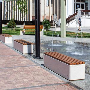 banc public contemporain