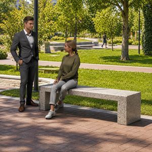 banc public contemporain