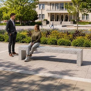 banc public contemporain