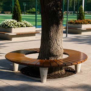 banc public contemporain