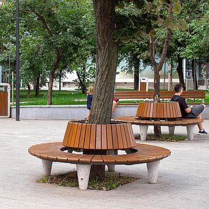 banc public contemporain