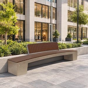 banc public contemporain