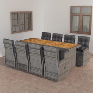 ensemble table et chaises contemporain 1