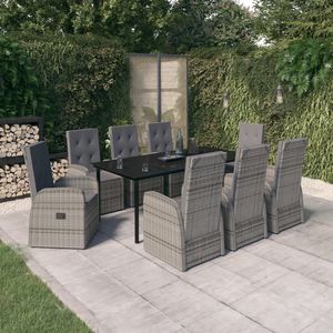 ensemble table et chaises contemporain 1