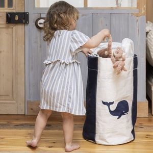 panier à linge en tissu