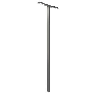lampadaire de jardin / contemporain / en acier / à LED