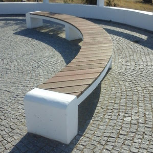 banc public contemporain