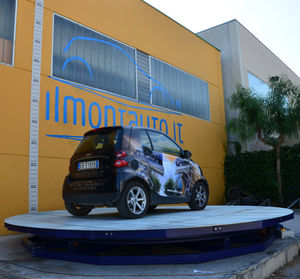 plateforme pour parking tournante