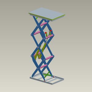 plateforme à bras articulé