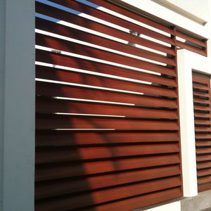 brise-soleil en aluminium