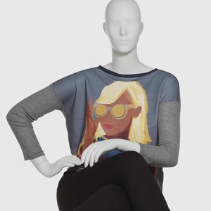 mannequin de vitrine femme forte