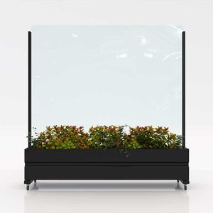 panneau pare-vent en verre