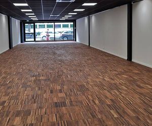 parquet massif / à coller / en bois exotique / mat