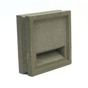 bloc de béton creux / décoratif / pour mur / pour cloison