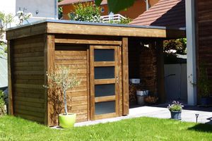 abri de jardin en bois