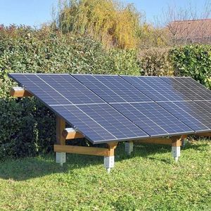 panneau solaire photovoltaïque plan