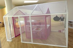 cabane pour enfant d'intérieur