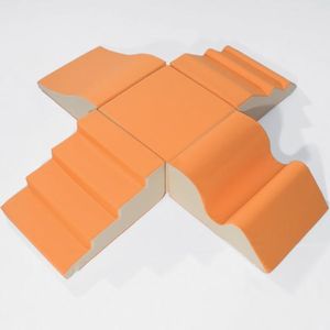 module en mousse pour parcours de jeux
