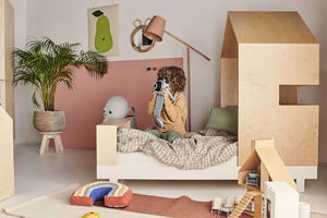 lit cabane / simple / contemporain / pour enfant (unisexe)