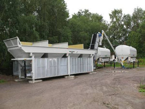 centrale à béton en poste fixe