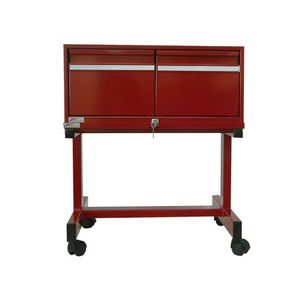 caisson de bureau en acier / à 2 tiroirs / à roulettes